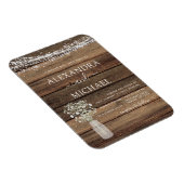 Rustieke boerderij Baby's Breath pot huwelijksfees Magneet (Rechterzijde)