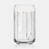 Rustieke boerderij noodlijdende hout rode vrachtwa blikvorm glas (Achterkant)