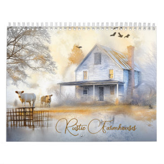 Rustieke boerderijen kalender