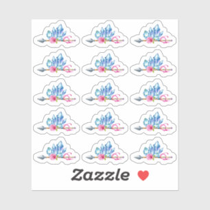 Rustieke Bohemian Crystal Pareltjes Arrow zigeuner Sticker