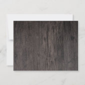 Rustieke Bohemian String Lights Floral Save the Da Date (Achterkant)