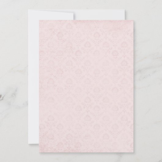 Rustieke Boho Country bruiloft uitnodiging (Achterkant)