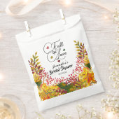 Rustieke Boho herfst bloemenbruiloft herfst in lie Bedankzakje (Geknipt)