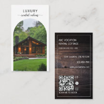 Rustieke boog QR-code vakantieverhuur gastverblijf