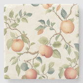 rustieke boomgaard stenen onderzetter (Voorkant)