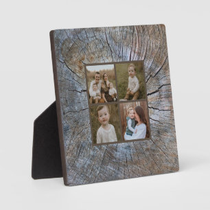 Rustieke boomring verontruste houtnerf rustieke bo fotoplaat