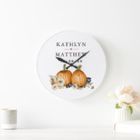 Rustieke botanische herfst pompoen herfst bruiloft