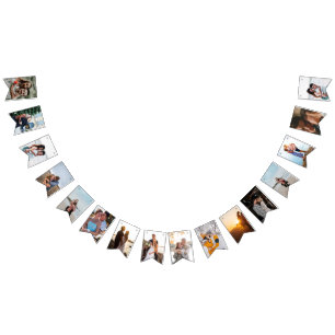 Rustieke Botanische herfst pompoen herfst bruiloft Vlaggetjes