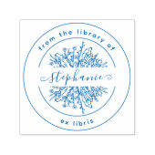 Rustieke Botanische | Uit de Bibliotheek | Op Maat Zelfinktende Stempel (Design)