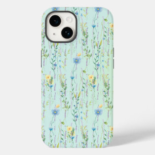 Rustieke Botanische Waterverf gradiënt flora bloem Case-Mate iPhone 14 Hoesje