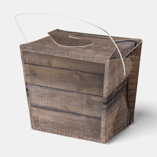 Rustieke bruiloft een dag weg repetitie diner fees bedankdoosjes (Achterkant)