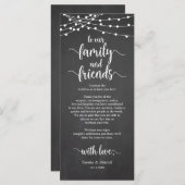 Rustieke bruiloft plaats instelling dank u kaart (Voorkant / Achterkant)