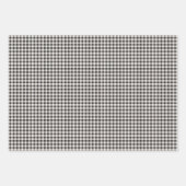 Rustieke Buffalo en Buffalo Plaid Patroon Inpakpapier Vel (Voorkant 2)