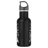 Rustieke Buffel Herten Wolf Beer elke kleur Waterfles (Achterkant)