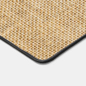 Rustieke Burlap Foto Afbeelding Strand Thema Zeesc Bureaumat (Hoek)