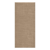 Rustieke Burlap String Lights Wedding Menu (Achterkant)