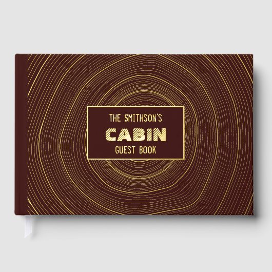 Rustieke Cabin Vakantie Huis Verhuur Gouden Boom R Gastenboek (Voorkant)