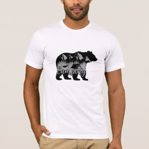 Rustieke Camping Adventure Design" T-shirt