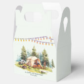 Rustieke Camping Verjaardagsfeest Bedankdoosjes (Geopend)