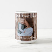 Rustieke cederschors, natuurlijke boom buiten patr koffiemok (Center)