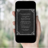 Rustieke Chalkboard Backyard BBQ Party Eenvoudig A Kaart