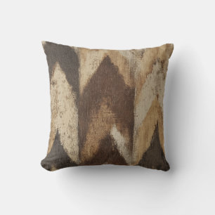 Rustieke Chevron hout textuur kussen