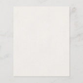 Rustieke Chic Grapevine Wine Wedding Save the Date (Achterkant)