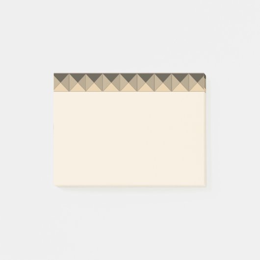 Rustieke Chic Piramides Post-it® Notes (Voorkant)