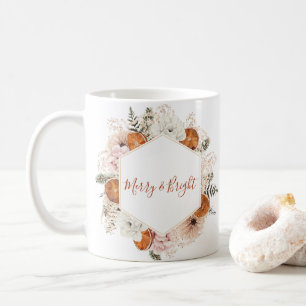 Rustieke Citrus Pine Kerstvakantie Koffiemok