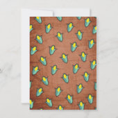 Rustieke Cornhole Bean Bag Toss Feest Uitnodiging (Achterkant)