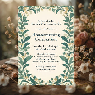 Rustieke Cottagecore William Morris Huisinrichting Kaart