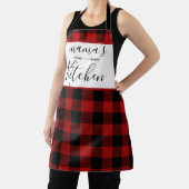 Rustieke Country Buffalo Plaid Keuken Koken Schort (Insitu)