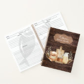 Rustieke Country Family Favoriete Bakken Recept Bo Notitieboek (Binnen)