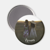 Rustieke Country Friends Magneet (Voorkant / Achterkant)