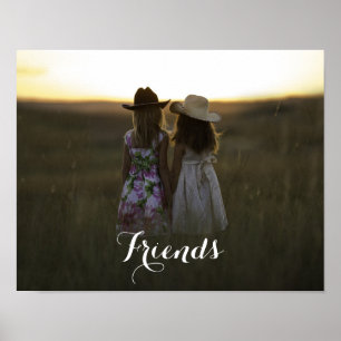 Rustieke Country Friends Poster