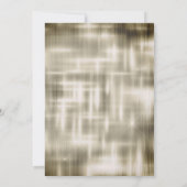 Rustieke Country gouden glitter druipt kerstverlic Kaart (Achterkant)