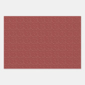 Rustieke Country Plaid Boho Kerstmis Inpakpapier Vel (Voorkant 2)