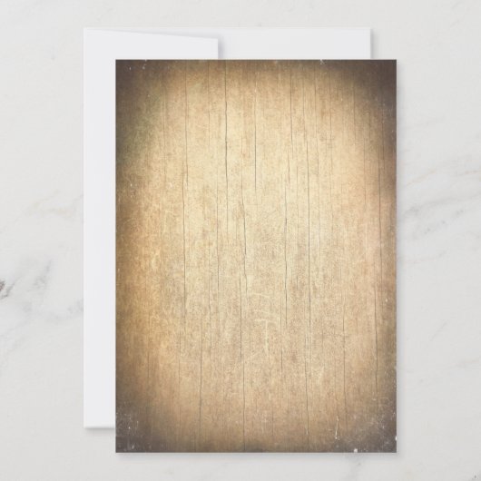 Rustieke Cowboy laarzen en String Lights Herfst br Kaart (Achterkant)