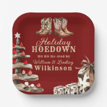 Rustieke Cowboylaarzen Kerst Vakantie Hoedown