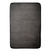 Rustieke donkere houten vloer dunne planken badmat (Voorkant Verticaal)