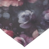 Rustieke donkere Rozen Tafelkleed (Gekanteld)