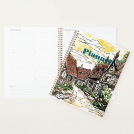 Rustieke dorpsplanner - Countryside Art Design Planner