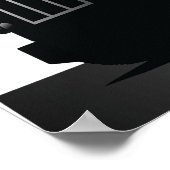 Rustieke Drie Zwarte Trucks  Truck Design Poster (Hoek)