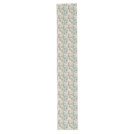 Rustieke Driftwood-Style Table Runner Coastal Deco Lange Tafelloper (Voorkant)
