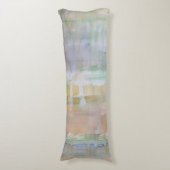 Rustieke Drip Waterverf Print Lichaamskussen (Voorkant Verticaal)