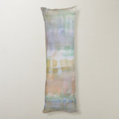 Rustieke Drip Waterverf Print Lichaamskussen (Achterkant (Verticaal))