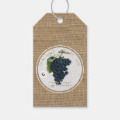  rustieke druivenjam relatiegeschenk label cadeaulabel (Voorkant)