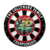 Rustieke Duck Jagen Wall Art Dartbord (Voorkant)