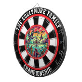 Rustieke Duck Jagen Wall Art Dartbord (Voorkant Rechts)