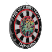 Rustieke Duck Jagen Wall Art Dartbord (Voorkant Links)